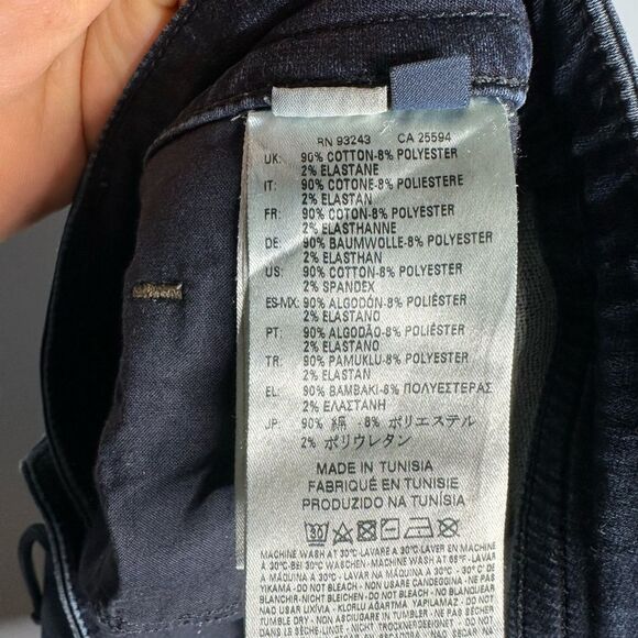 Diesel Denim Sweatpants Mens 36x34 Krooley Tapered JoggerJeans Navy Distressed - Picture 4 of 6